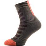 Sealskin Men's Ankle Socks, orange, l