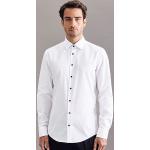 Hvide Seidensticker Langærmede skjorter i Poplin Kent krave Med lange ærmer Størrelse XL til Herrer 