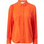 Orange Selected Femme Bæredygtige Bluser Størrelse XL til Damer på udsalg 