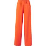 Selected FEMME - Bukser slfTinni-Relaxed MW Wide Pant - Orange - W38/L32