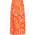 Orange Midi Selected Femme Bæredygtige Nederdele Størrelse XL til Damer på udsalg 