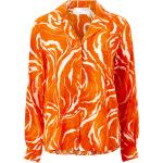 Orange Selected Femme Bæredygtige Langærmede skjorter Med lange ærmer Størrelse XL til Damer på udsalg 