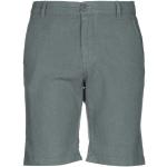 Grønne Selected Homme Bermuda shorts i Bomuld Størrelse XL til Herrer på udsalg 