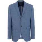 Pastelblå Selected Homme Herreblazere i Polyester Størrelse XL 