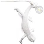 Seletti Chameleon Going Down Væglampe Hvid