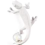 Seletti Chameleon Going Up Væglampe Hvid