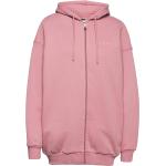 Selma Hoddie Zip Tops Sweatshirts & Hoodies Hoodies Pink ROTATE Birger Christensen