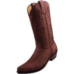 Brune Sendra Boots Cowboystøvler Størrelse 42 til Herrer 