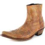 Beige Sendra Boots Cowboystøvler Størrelse 41 til Herrer 