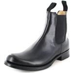 Sorte Sendra Boots Chelsea støvler i Koskind Størrelse 44 til Herrer 
