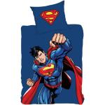 Sengetøj 140x200 cm - Superman Power - Dynebetræk i 2 design - 100% bomulds sengesæt