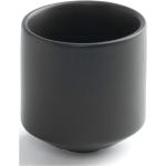 Serv Me Mug, Dark Grey Home Tableware Cups & Mugs Coffee Cups Black By Wirth