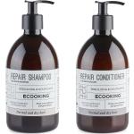 Set Repair Shampoo 500 Ml & Repair Conditi R - 500 Ml Conditi R Balsam Nude Ecooking