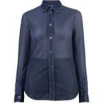 Blå Burberry Dameskjorter Størrelse XL på udsalg 