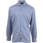 Blå Business FAY Vinter Casual fit skjorter Størrelse XL til Herrer 