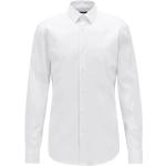 Hvide HUGO BOSS BOSS Langærmede skjorter i Bomuld Kent krave Størrelse 3 XL til Herrer på udsalg 