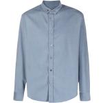 Blå KENZO Langærmede skjorter Med lange ærmer Størrelse XL til Herrer på udsalg 