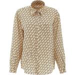 Burberry Langærmede skjorter i Silke Med lange ærmer Størrelse XL til Damer på udsalg 
