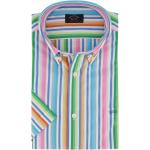 Blå Business PAUL & SHARK Sommer Casual fit skjorter Uden ærmer Størrelse XL med Striber til Herrer på udsalg 