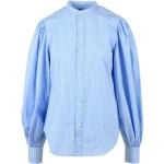 Blå Business POLO RALPH LAUREN Sommer Langærmede skjorter Med lange ærmer Størrelse XL med Striber til Damer 