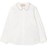 Hvide Gucci Langærmede skjorter til børn i Bomuld på udsalg 