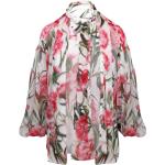 Dolce & Gabbana Langærmede skjorter i Chiffon med Sløjfe Med lange ærmer Størrelse XL til Damer på udsalg 