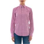 Kirsebærfarvede POLO RALPH LAUREN Oxford skjorter i Bomuld Størrelse 3 XL til Damer 