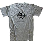 Grå Suicide Squad Shirtzshop T-shirts med rund hals i Bomuld Størrelse 3 XL til Herrer 