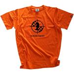 Orange Suicide Squad Shirtzshop T-shirts med rund hals i Bomuld Størrelse 3 XL til Herrer 