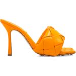 Orange BOTTEGA VENETA Stiletter i Læder Størrelse 37.5 til Damer på udsalg 