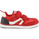 Røde Sneakers med velcro i Læder Med velcro Størrelse 29 til Drenge på udsalg 