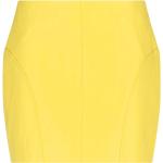 Gule Retro Korte Korte nederdele i Læder Størrelse XL til Damer på udsalg 