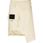 Beige Korte Off-White Korte nederdele i Uld Størrelse XL til Damer på udsalg 