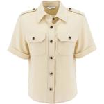 Beige Army LORO PIANA Kortærmede skjorter med korte ærmer Størrelse XL til Damer på udsalg 
