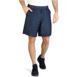 Blå Armani Exchange Sommer Chino shorts i Bomuld Størrelse XL til Herrer på udsalg 
