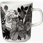 Siirtolapuutarha Mug 2,5 Dl Home Tableware Cups & Mugs Coffee Cups Black Marimekko Home
