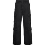 Sikka Trousers Bottoms Trousers Cargo Pants Black Second Female