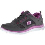 Skechers Womens Flex Appeal Spring Fever Trainers Gray Grau (CCPR) Size: 3.5
