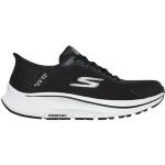 Skechers Womens Go Run Consistent 2.0 - Slip-Ins Black/Silver 40, Black/Silver