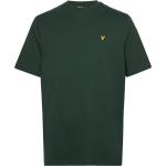 Khaki Lyle & Scott T-shirts med tryk Størrelse XL 