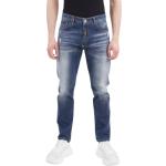 Blå Philipp Plein Skinny jeans Størrelse XL til Herrer på udsalg 