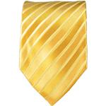Guldfarvede P. M. Krawatten Smalle slips Størrelse XL til Herrer 