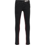 Sorte Diesel Skinzee Skinny jeans i Bomuld Størrelse XL 