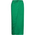 Grønne Knælange Lindex Nederdele Størrelse XL til Damer 