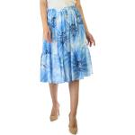Blå Midi Tommy Hilfiger Sommer Nederdele i Polyester Størrelse XL med Blomstermønster til Damer på udsalg 