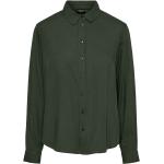 Grønne Pieces Langærmede skjorter Med lange ærmer Størrelse XL til Damer 