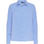 Blå Pieces Langærmede skjorter Med lange ærmer Størrelse XXL til Damer 