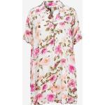 Midi Zhenzi Skjortekjoler med V-udskæring Størrelse XL med Blomstermønster til Damer 