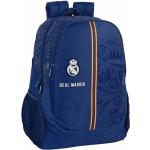 Skoletaske Real Madrid Kan tilpasses til rygsækvognen (32 x 44 x 16 cm)