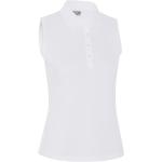 Hvide Callaway Kortærmede polo shirts Uden ærmer Størrelse XL 